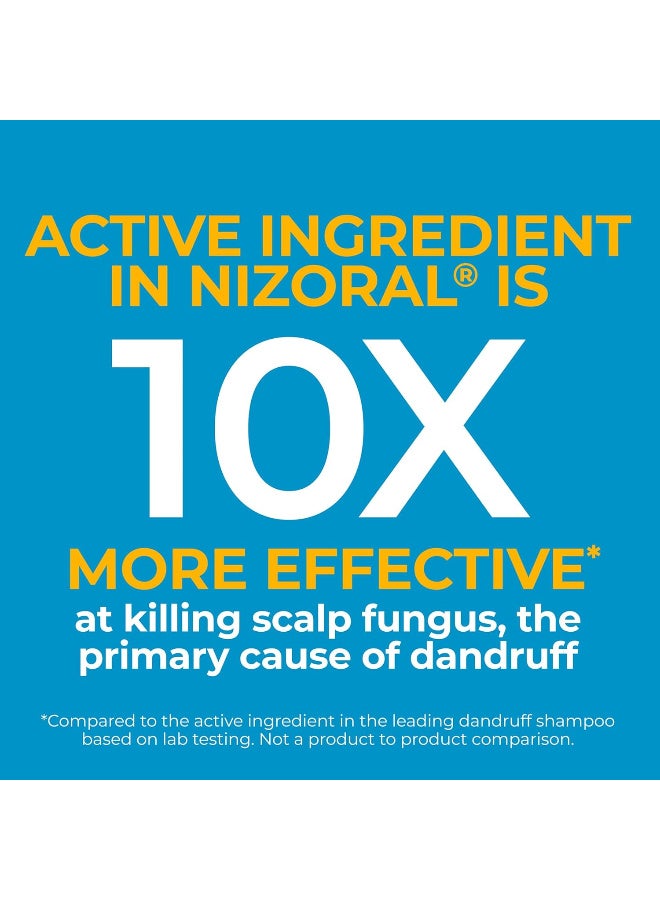 نيزورال شامبو من نيزورال لجميع أنواع الشعر، مضاد للقشرة بتركيز 1% كيتوكونازول، آمن للشعر المصبوغ مع خصائص علاجية، عبوة واحدة سعة 414 مليلتر - Image 5